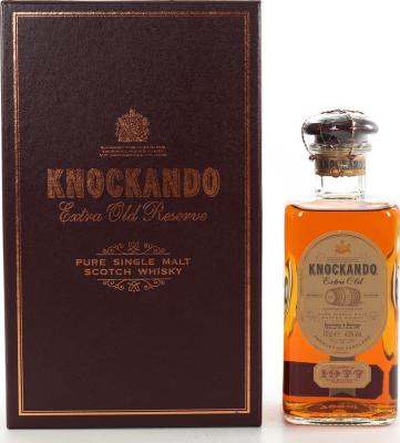 Knockando 1977 XO Square Decanter 43% 700ml