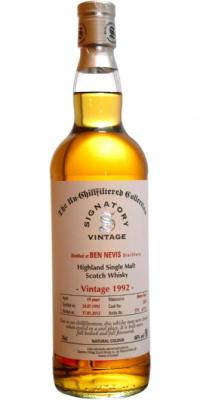 Ben Nevis 1992 SV The Un-Chillfiltered Collection Sherry Butt #2526 46% 700ml