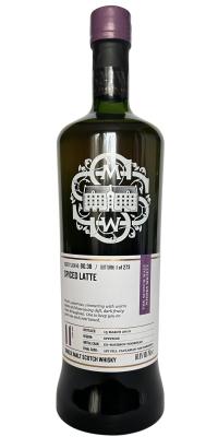 Glen Spey 2010 SMWS 80.38 Spiced latte 60.8% 700ml