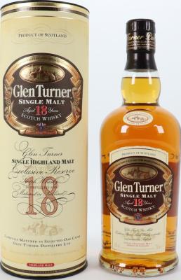 Glen Turner 18yo Single Malt 40% 700ml
