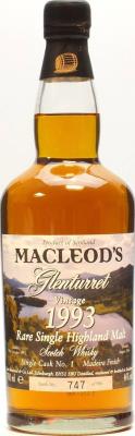 Glenturret 1993 IM Macleod's Madeira Butt Finish 46% 700ml