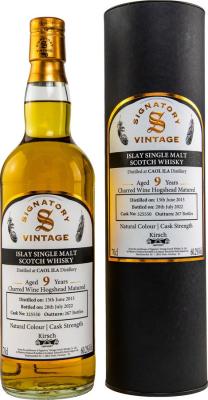 Caol Ila 2013 SV Natural Colour Cask Strength Charred Wine Hogshead Kirsch Import 60.2% 700ml