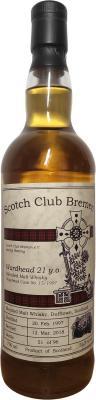 Wardhead 1997 UD ex-Bourbon Cask Scotch-Club Bremen e. V 55.3% 700ml