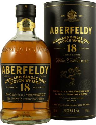 Aberfeldy 18yo Wine Cask Series 46% 700ml