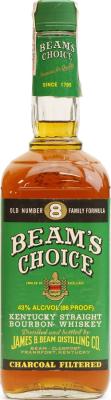 Beam's Choice Old Number 8 Family Formula Kentucky Straight Bourbon Whisky 43% 750ml