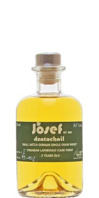 Josef 5yo FeMa Small Batch German Single Grain Whisky Vimarian Laphroaig Cask Finish 45% 350ml