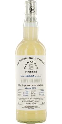 Caol Ila 2000 SV The Un-Chillfiltered Collection Very Cloudy 3/1324 + 3/1325 40% 700ml