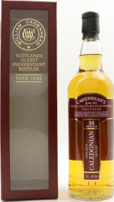 Caledonian 1987 CA Closed Distilleries Bourbon Hogshead 48.5% 700ml