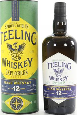 Teeling 12yo Explorers Series Brazilian Edition Ex-Bourbon & Finish in Amburana Hardwood Travel Retail 46% 700ml