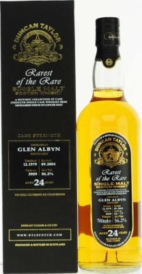 Glen Albyn 1979 DT Rarest of the Rare Oak Cask #3959 56.2% 700ml