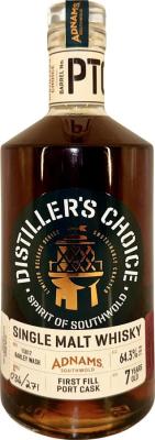 Adnams 7yo Distiller's Choice 1st fill port 64.3% 700ml