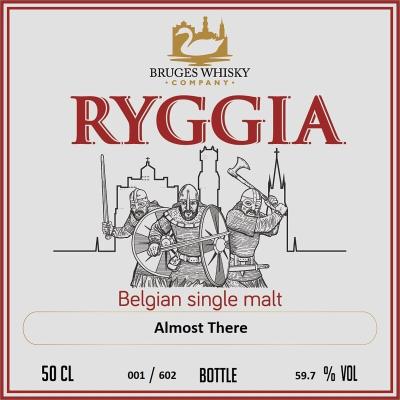 Bruges Whisky Company 2019 Ryggia Almost there 2yo 59.7% 500ml