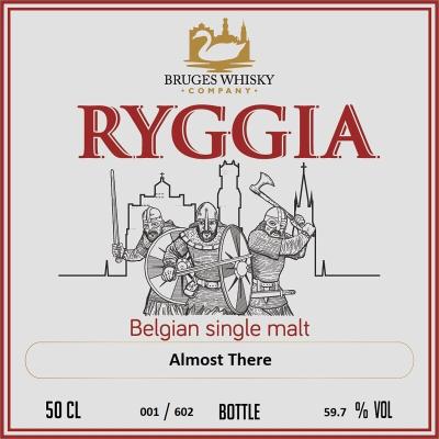 Bruges Whisky Company 2019 Ryggia Almost there 2yo 59.7% 500ml