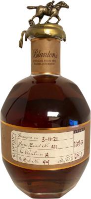 Blanton's Straight from the Barrel Cask No.41 64.1% 700ml