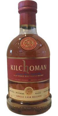 Kilchoman 2011 Single Cask for Sweden Bourbon PX Finish 450/2011 57.2% 700ml