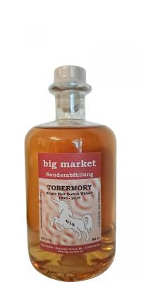 Tobermory 1995 BM Sonderabfullung Nr. 013 Bourbon Cask 54.3% 500ml