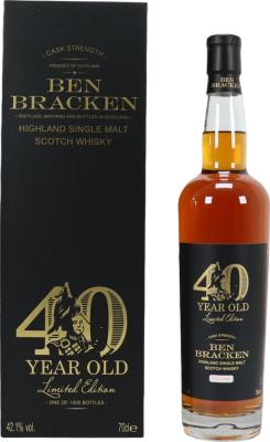 Ben Bracken 40yo TSID Highland Single Malt LIDL 42.1% 700ml