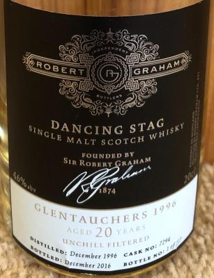 Glentauchers 1996 RG #7294 46% 200ml