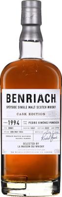 BenRiach 1994 Pedro Ximenez Puncheon LMDW 53.7% 700ml