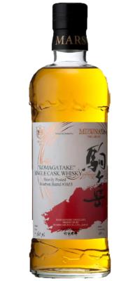 Mars 2013 Single Cask Komagatake -Heavily Peated Bourbon Barrel #1653 Mizunara Hong Kong 60% 700ml