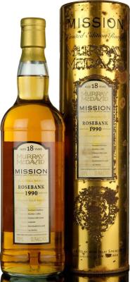 Rosebank 1990 MM Mission Gold Series Bourbon Chateau Lafite Casks 53.5% 700ml