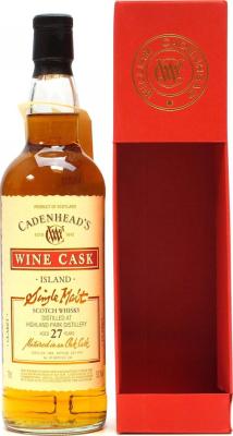 Highland Park 1988 CA Wood Range Wine Cask 53.3% 700ml