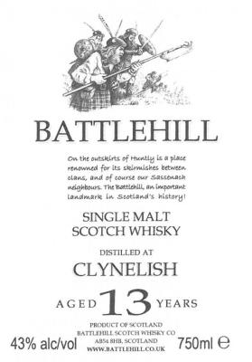 Clynelish 13yo BSW 43% 750ml