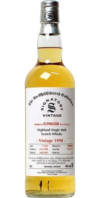 Clynelish 1998 SV The Un-Chillfiltered Collection 7772 + 7773 46% 700ml