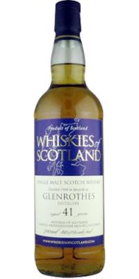 Glenrothes 1968 SMD Whiskies of Scotland 40% 700ml