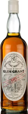 Glen Grant 1951 GM Licensed Bottling Sherry Butts 2011 2013 40% 700ml