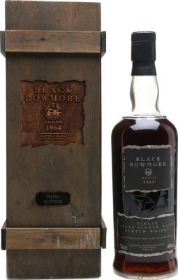 Bowmore 1964 Black Final Edition Oloroso Sherry Butt 49% 700ml