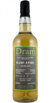 Blair Athol 2010 C&S Dram Collection Sherry Puncheon #301875 48.5% 700ml