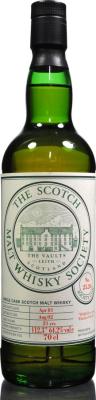 Rosebank 1981 SMWS 25.26 Oddfellows and Rhubarb Rock Sherry Butt 64.2% 700ml