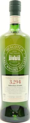 Bowmore 1996 SMWS 3.294 Hebredian Dreams Refill Ex-Bourbon Hogshead 56.5% 700ml