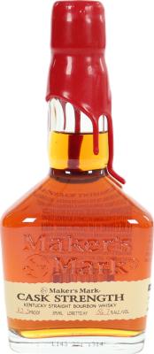 Maker's Mark Cask Strength New Charred White Oak Barrels Batch No. 14-02 56.7% 375ml