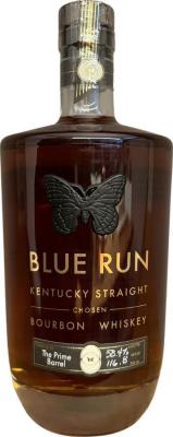 Blue Run 7yo Chosen New Oak Barrel Prime Barrel 58.4% 750ml