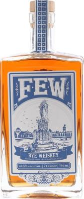 FEW Rye Whisky American Oak 46.5% 750ml