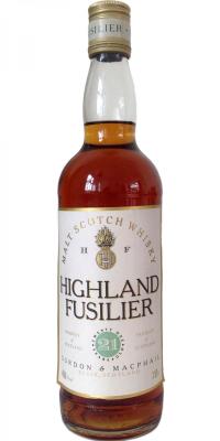 Highland Fusilier 21yo GM Malt Scotch Whisky 40% 700ml