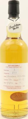 Springbank 2002 Duty Paid Sample For Trade Purposes Only Fresh Rum Barrel Rotation 877 55.5% 700ml