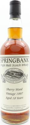 Springbank 1997 Private Bottling Sherry Wood 54.4% 700ml