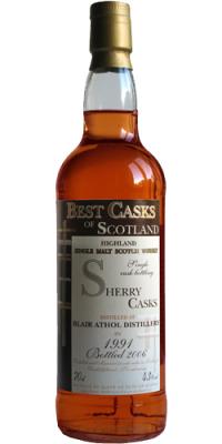 Blair Athol 1991 JB Best Casks of Scotland 43% 700ml