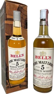 Bell's 5yo Pure Malt Light Importato da Ghirlanda S.p.A Milano 40% 750ml
