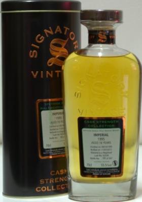 Imperial 1995 SV Cask Strength Collection 50322 + 50323 57.8% 700ml