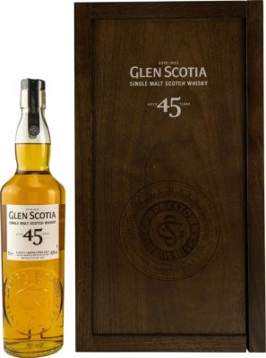 Glen Scotia 1973 Refill & Fresh Bourbon 45yo 43.8% 700ml