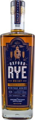 Oxford Rye Whisky Easy Ryder Heritage Grains 50% 700ml