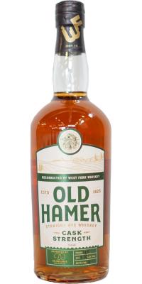 Old Hamer Cask Strength Straight Rye Batch 1 57.5% 750ml