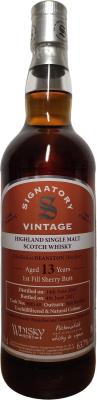 Deanston 2007 SV 1st Fill Sherry Butt #900140 Whiskyhort & Flickenschild 63.7% 700ml