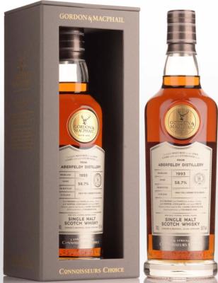 Aberfeldy 1993 GM Connoisseurs Choice Cask Strength 24yo 1st Fill Sherry Puncheon #4056 58.7% 700ml