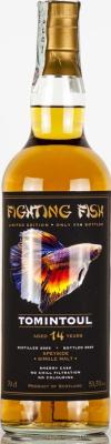 Tomintoul 2005 JW Fighting Fish sherry cask 53.5% 700ml