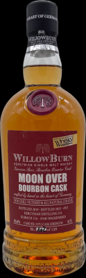 WillowBurn 2019 Moon Over Bourbon Cask Bourbon WhiskyHort 62.6% 700ml